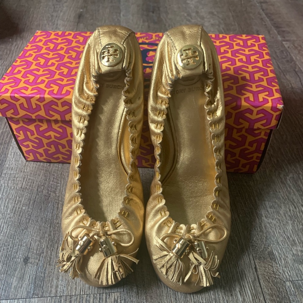 Tory Burch Reese Flats